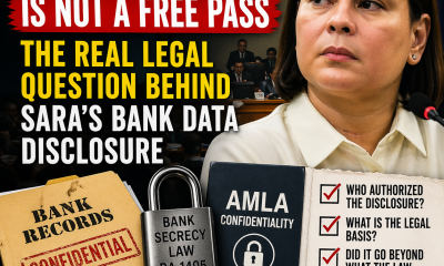 Impeachment Is Not a Free Pass: Legal Issues Behind Sara’s Bank Data Disclosure