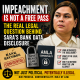 Impeachment Is Not a Free Pass: Legal Issues Behind Sara’s Bank Data Disclosure